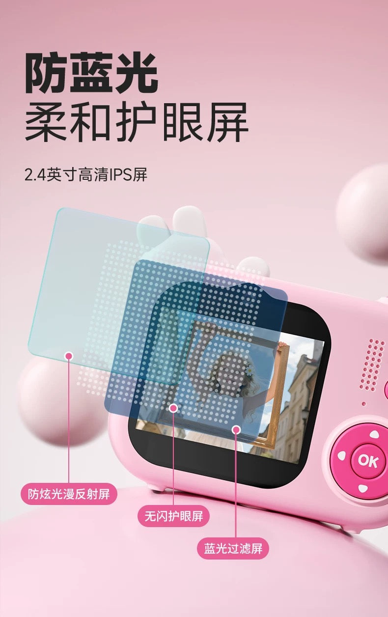 Children's camera can take photos and videos