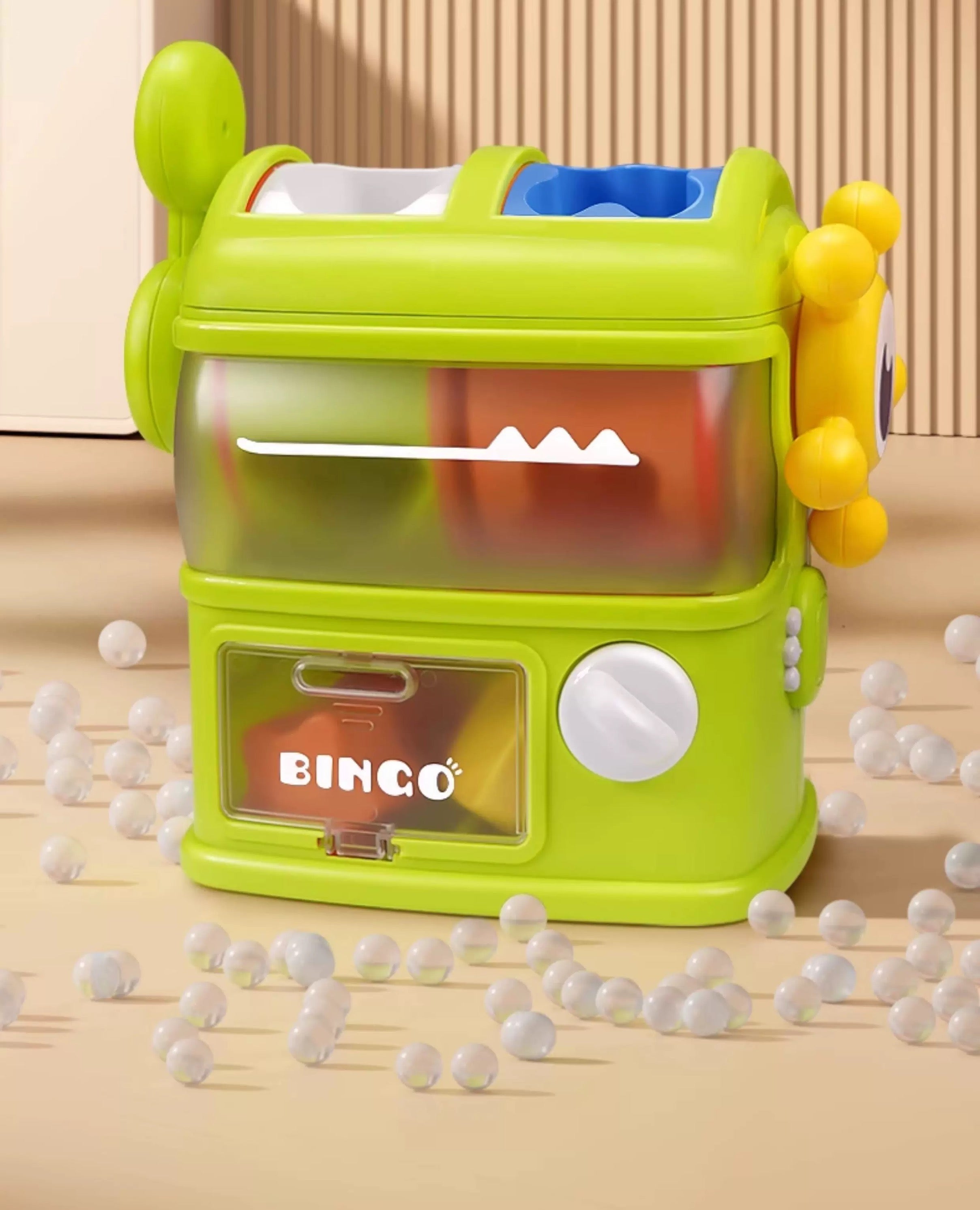 Children's dinosaur shape matching game machine